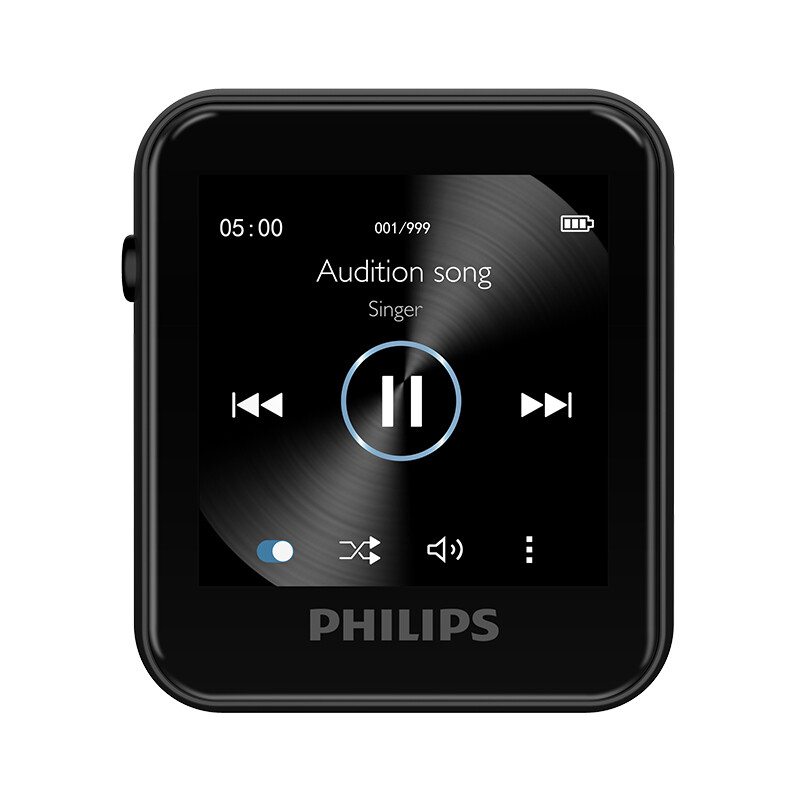 飞利浦（PHILIPS）SA6116 16G HIFI无损音乐MP3播放器 触摸屏 蓝牙 FM收音 运动跑步