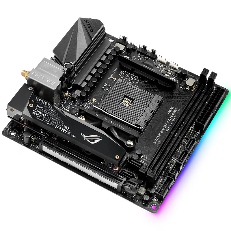 玩家國度 REPUBLIC OF GAMERS ROG STRIX B450-I GAMING主板（AMD B450/socket AM4）