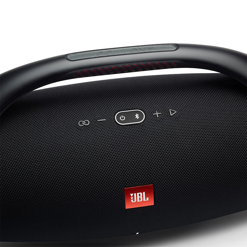 JBL BOOMBOX2 音乐战神2代二代 便携式蓝牙音箱+低音炮 户外音箱 防水设计 Hifi音质 桌面音响 黑色