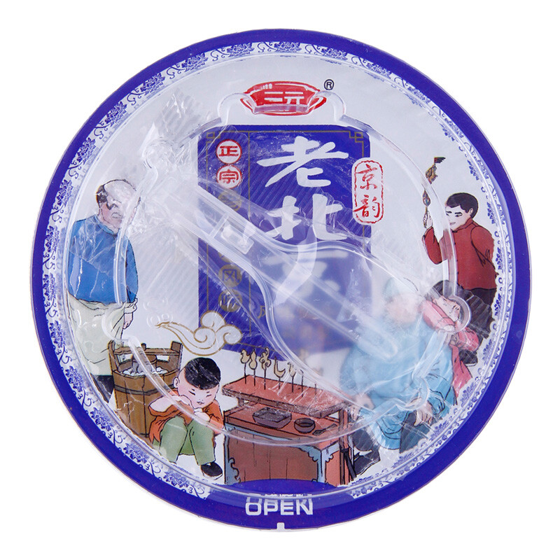 三元 老北京 老酸奶 原味 180g×8 低温酸奶 凝固型风味酸牛奶 *3件