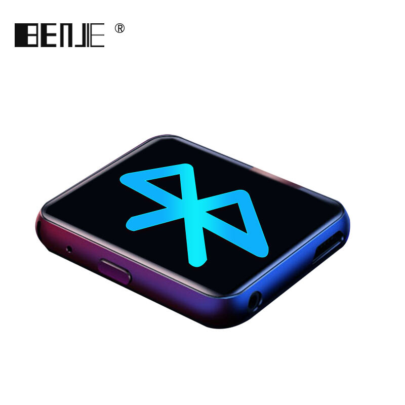 炳捷(BENJIE) X1-8G蓝牙/外放可扩卡1.8英寸全面触摸屏MP3/MP4/播放器/电子书/学生迷你随身听/运动型/黑色