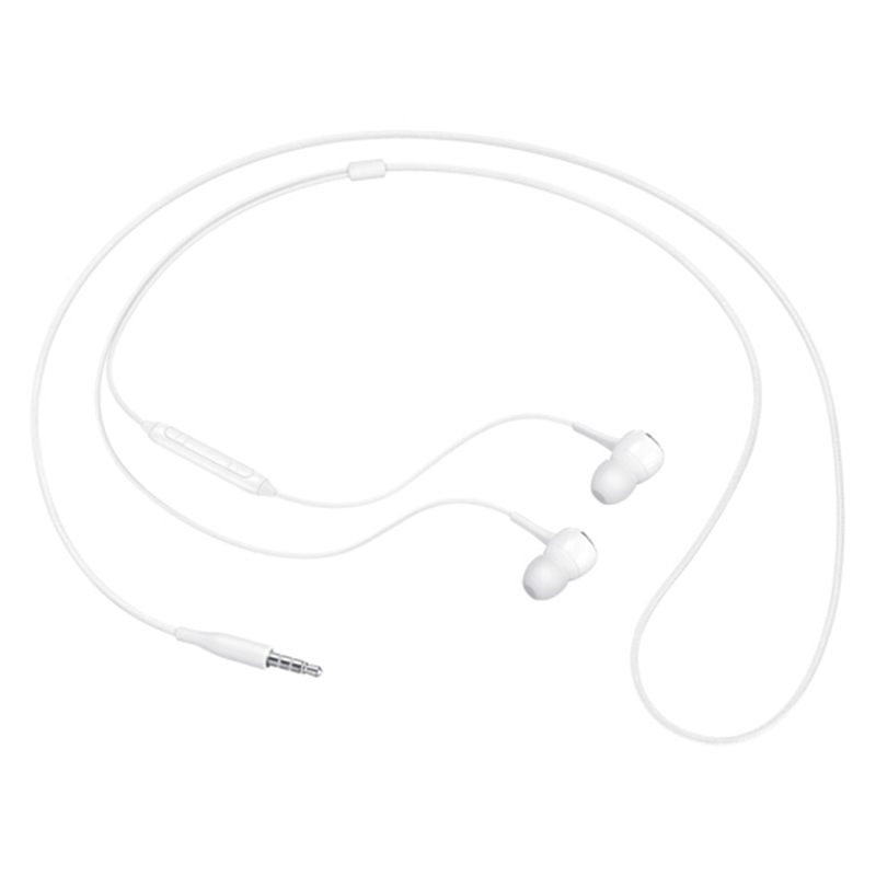 三星（SAMSUNG）原装耳机入耳式 IG935线控耳机/手机耳机/音乐耳机 白色、编织式、通用S10+/NOTE9/S8 plus