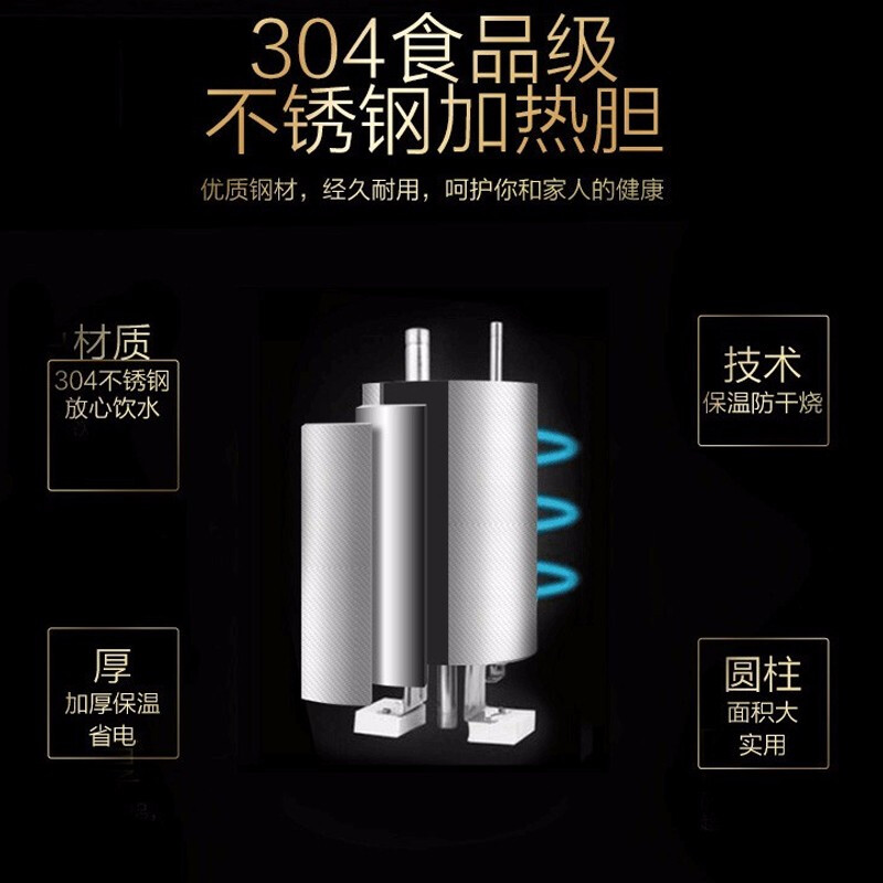 美的（Midea）饮水机家用办公立式柜式温热饮水器YR1226S-W