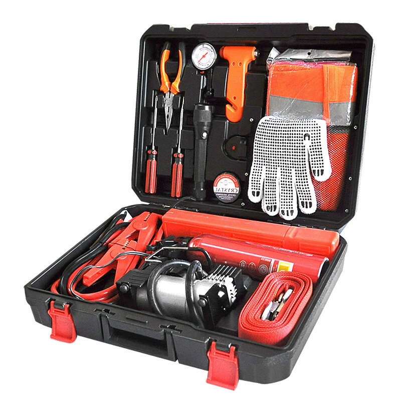 冀波 汽车应急救援大工具箱18件套
