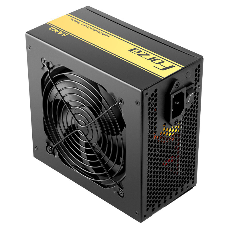 先马（SAMA）金牌500W 额定功率500W 台式电脑主机箱电源 80PLUS金牌/全电压/LLC谐振电路/固态电容/三年质保