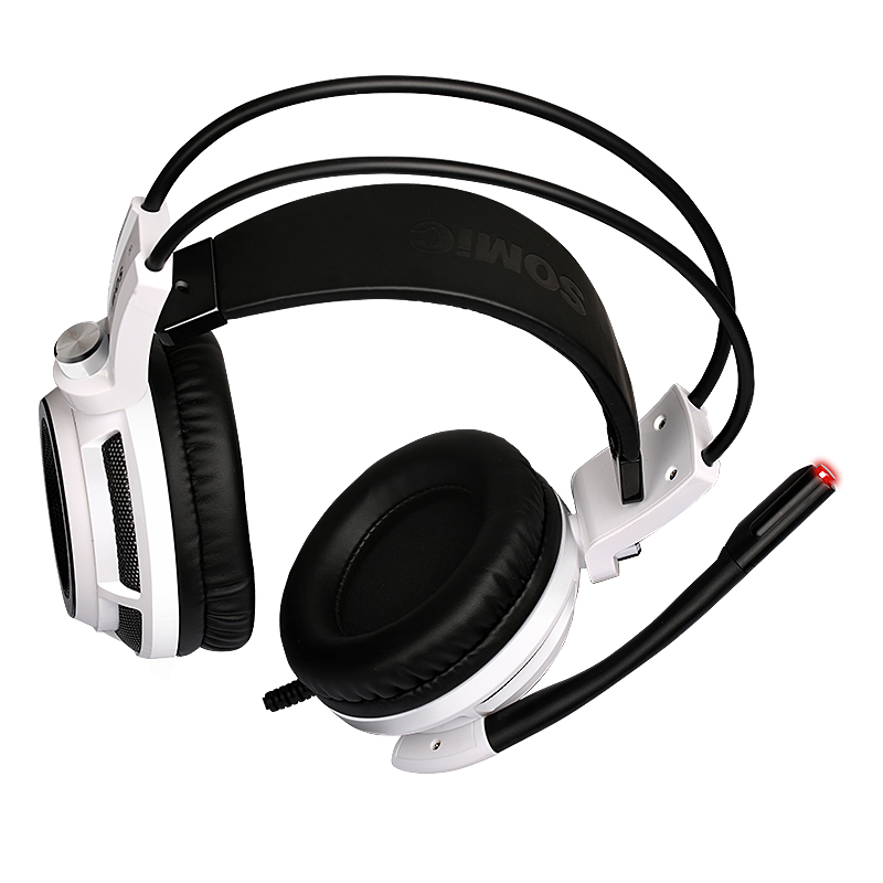 硕美科（SOMIC）G941 游戏耳机 头戴式耳机 电脑耳机带麦 7.1声道震动有线耳麦 电竞耳机 网课耳机 吃鸡耳机