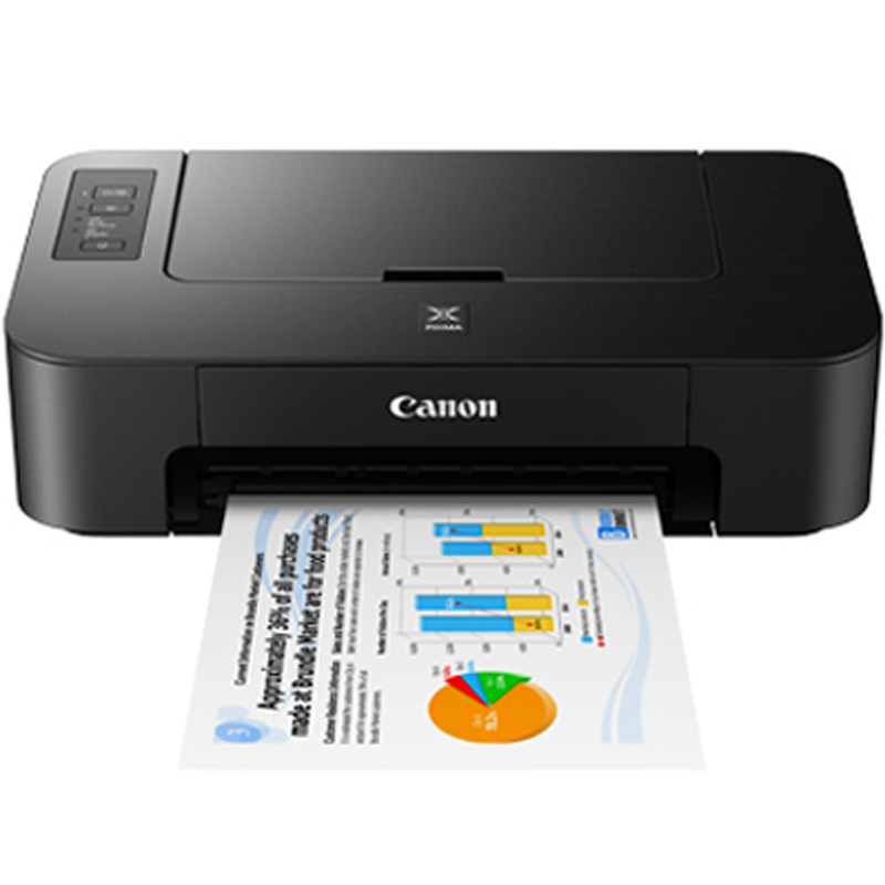 佳能（Canon）TS208学生/家用彩色喷墨简约型单功能打印机（打印 学生/作业/家用/照片打印）