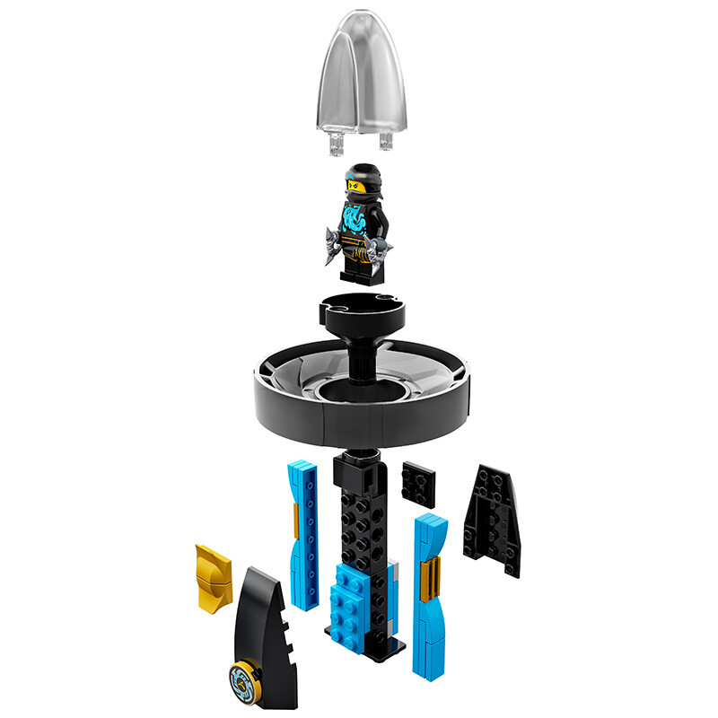 乐高 玩具 幻影忍者 ninjago 6岁-14岁 幻影旋转大师 - 妮雅 70634