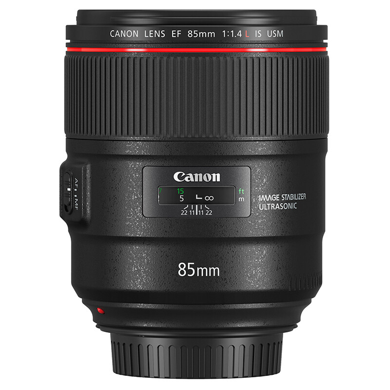 佳能（Canon）EF 85mm f/1.4L IS USM 单反镜头 中远摄定焦镜头