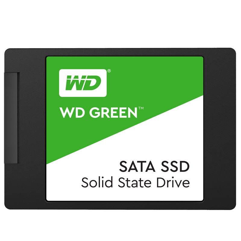 西部数据（WD) 120GB SSD固态硬盘 SATA3.0 Green系列 家用普及版 高速 低耗能