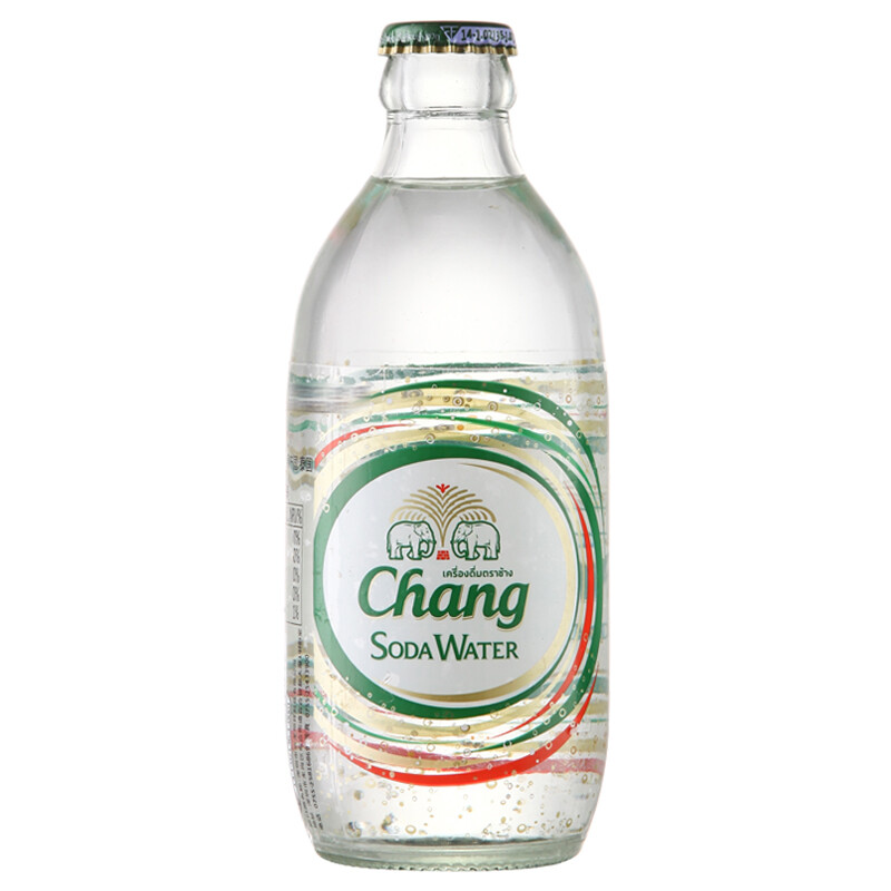 泰國進口 大象Chang蘇打水325ml*6瓶 泰象牌無糖氣泡水