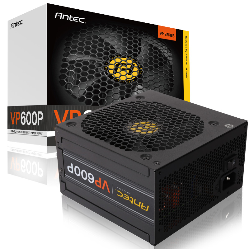 安钛克(Antec)VP600 台式机电脑主机机箱电源600W（VP系列）