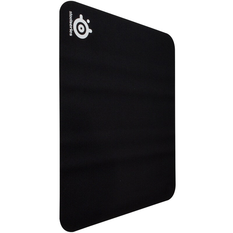 赛睿 (SteelSeries) QcK 黑色 移动定位精准 超低响应高度 防滑橡胶基底 电竞游戏鼠标垫