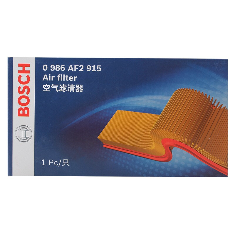 博世(BOSCH)空气滤清器0986AF2915(比亚迪F3/G3/丰田卡罗拉EX1.6/1.8/帝豪EC7)