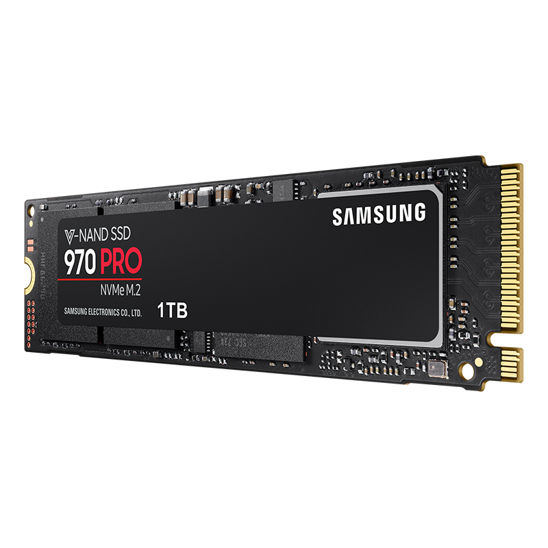 三星（SAMSUNG）1TB SSD固态硬盘 M.2接口(NVMe协议) 970 PRO（MZ-V7P1T0BW）