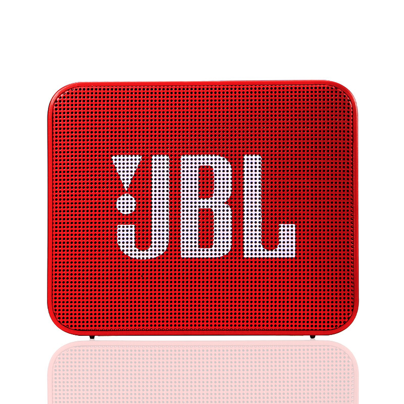 JBL GO2 音乐金砖二代 便携式蓝牙音箱 低音炮 户外音箱 迷你小音响 可免提通话 防水设计 宝石红