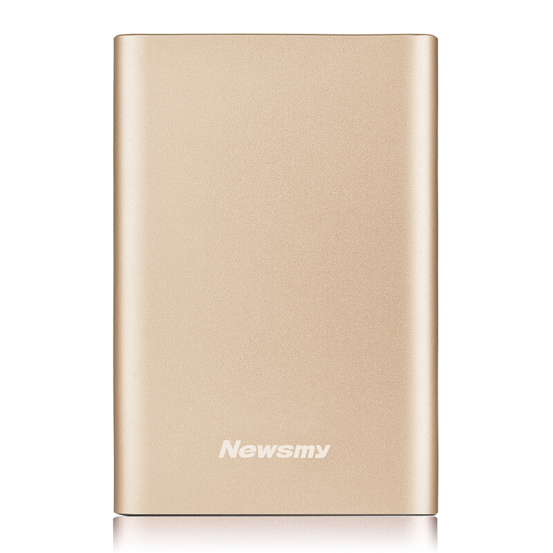 纽曼（Newsmy） 1TB 移动硬盘 明月金属系列 USB3.1 2.5英寸 祥云金 118M/S 高速传输