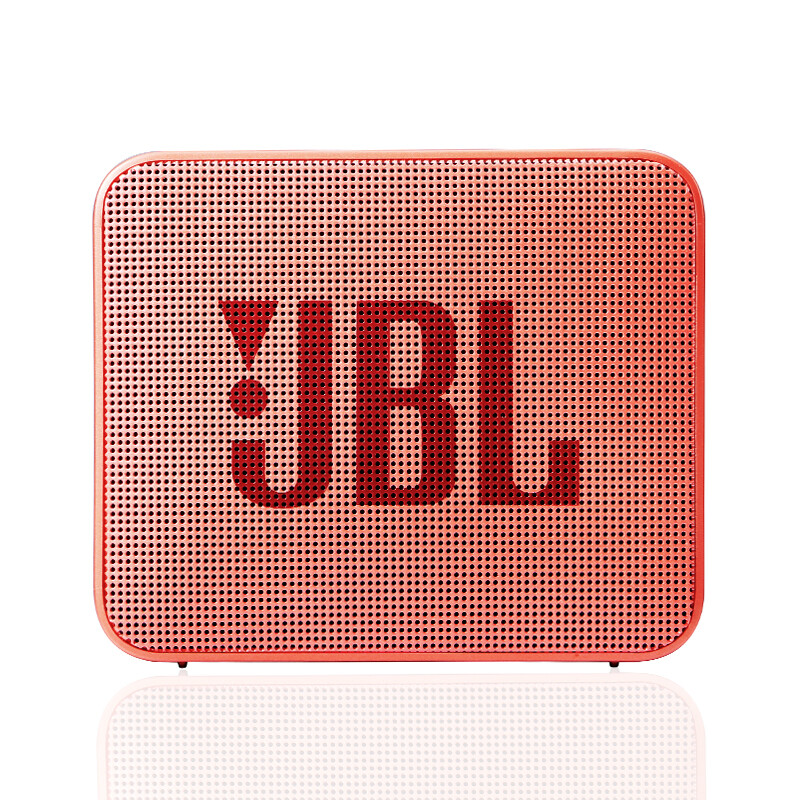 JBL GO2 音乐金砖二代 便携式蓝牙音箱+低音炮 户外音箱 迷你小音响 可免提通话 防水设计 糖果粉