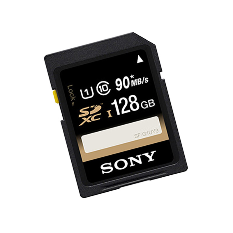 索尼（SONY）128G存储卡 SF-G1UY3 SDXC UHS-I内存卡/SD卡 90MB/S读取速度