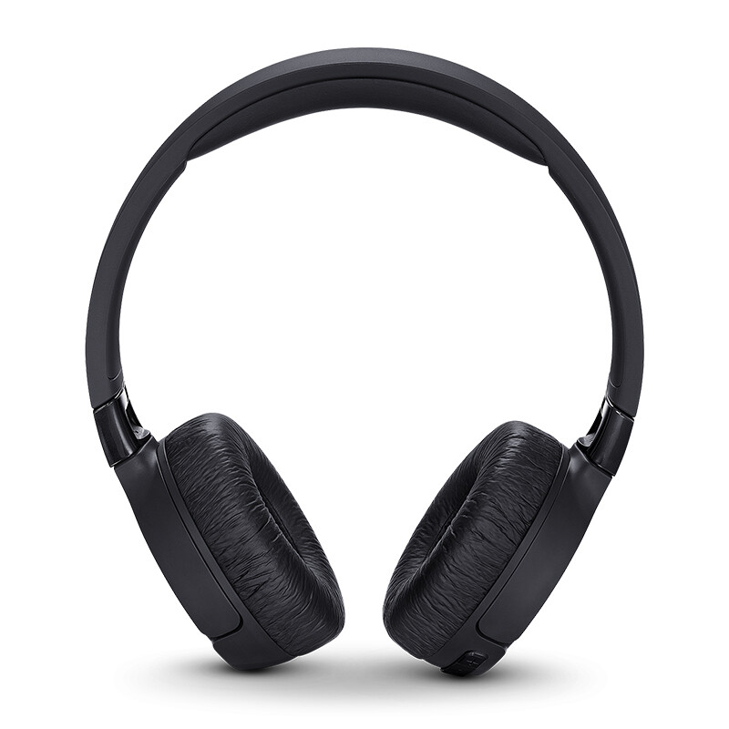 JBL TUNE 600BTNC 主动降噪耳机 无线蓝牙耳机 运动耳机 音乐耳机 T600 通用苹果华为小米手机 磨砂黑