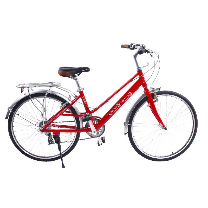 追风鸟自行车铝合金车架城市休闲车 shimano 26寸山地车柳莺1500 消光