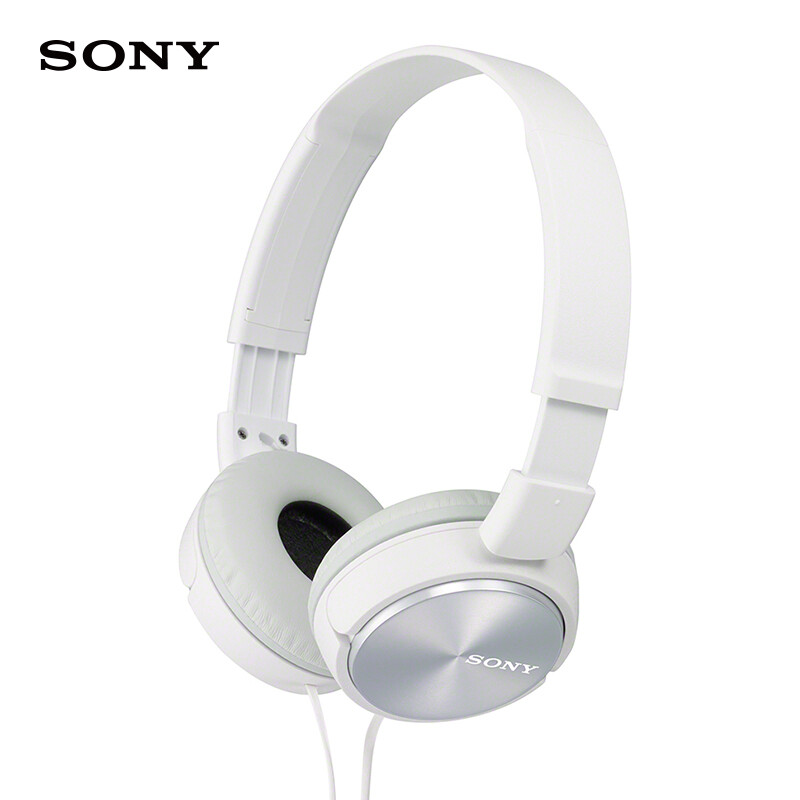 索尼（SONY） MDR-ZX310 头戴式立体声耳机  白色