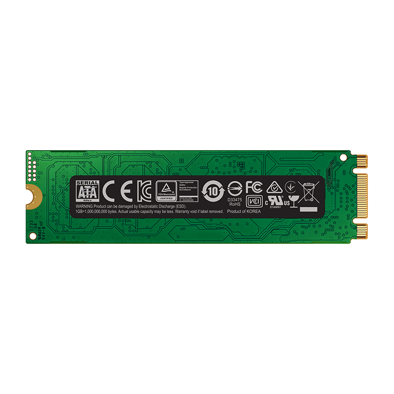 三星（SAMSUNG）500GB SSD固态硬盘 M.2接口(SATA总线) 860 EVO（MZ-N6E500BW）