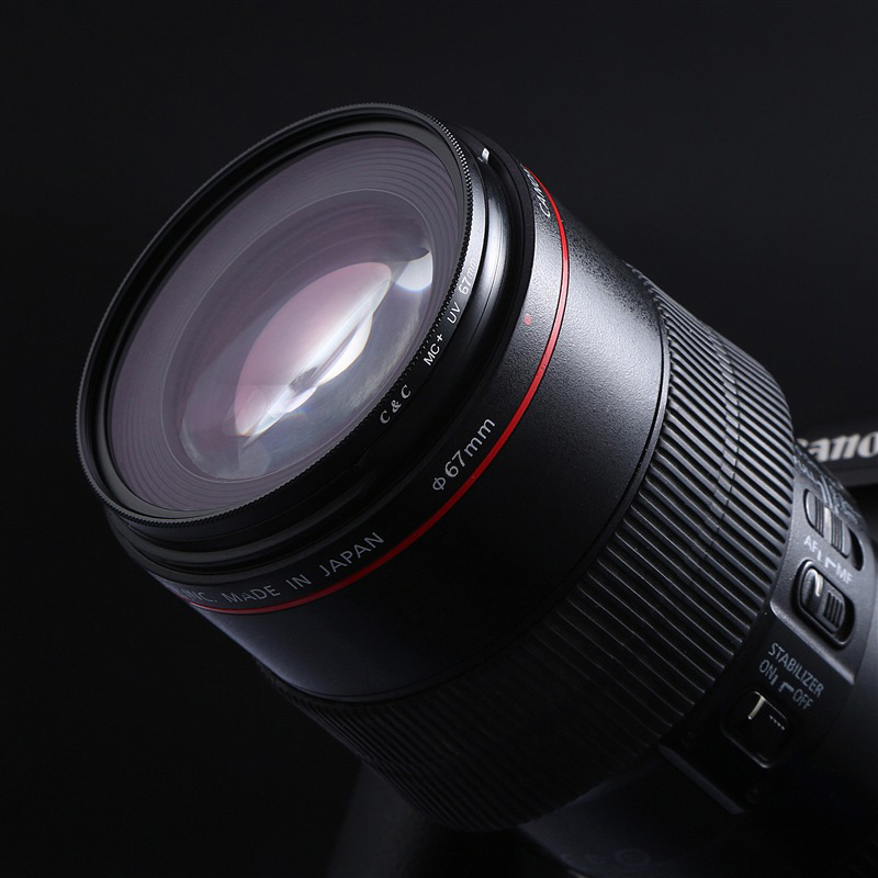 C&C MC UV镜67mm单反相机镜头保护滤镜 双面多层镀膜 适用佳能18-135 90D尼康18-140 D7500 Z6II索尼a7m3