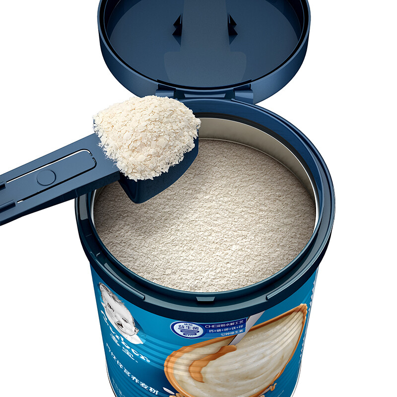 嘉宝(gerber ) 钙铁锌营养麦粉一段 225g *3个