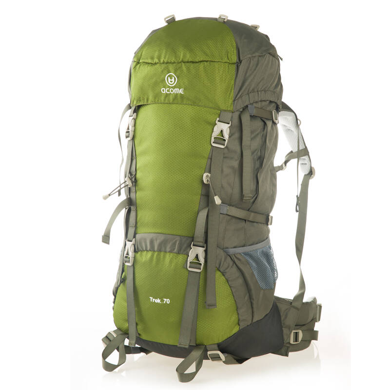 acome阿珂姆trek登山包 绿色 55升