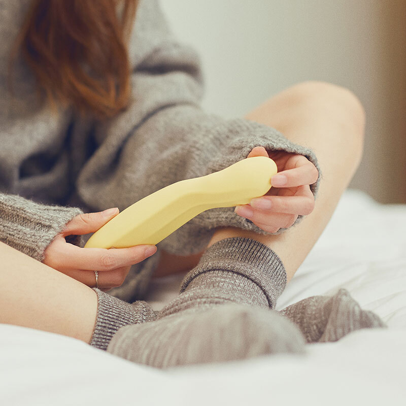 网易严选 春风tryfun 天然系列 月半弯 女用按摩棒 自慰器 震动棒