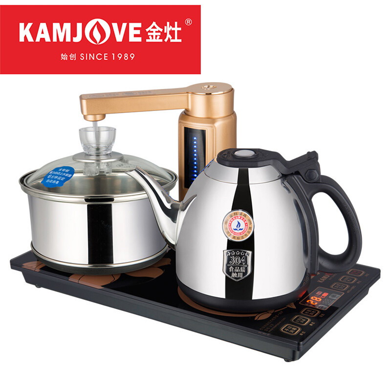 金灶（KAMJOVE） 全智能自动上水电热水壶  泡茶电茶壶全自动电茶炉 烧水茶炉V9