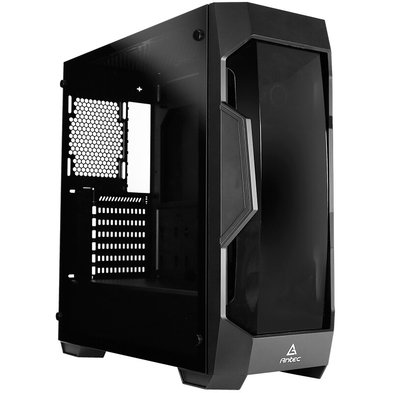 安鈦克(Antec)星盾DF500 RGB中塔鋼化玻璃側(cè)透/支持ATX-MATX-ITX主板/長顯卡/360水冷/臺式機游戲主機箱