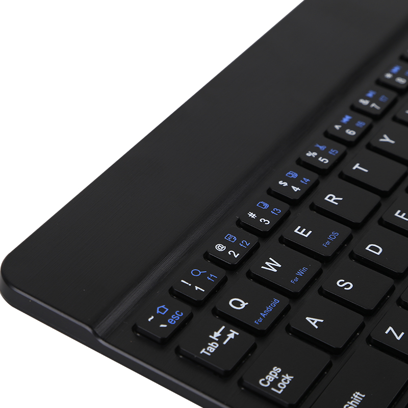 吉选（GESOBYTE）BK69键盘 无线蓝牙键盘 办公键盘 超薄键盘 78键 手机surface ipad平板Mac苹果安卓 黑色