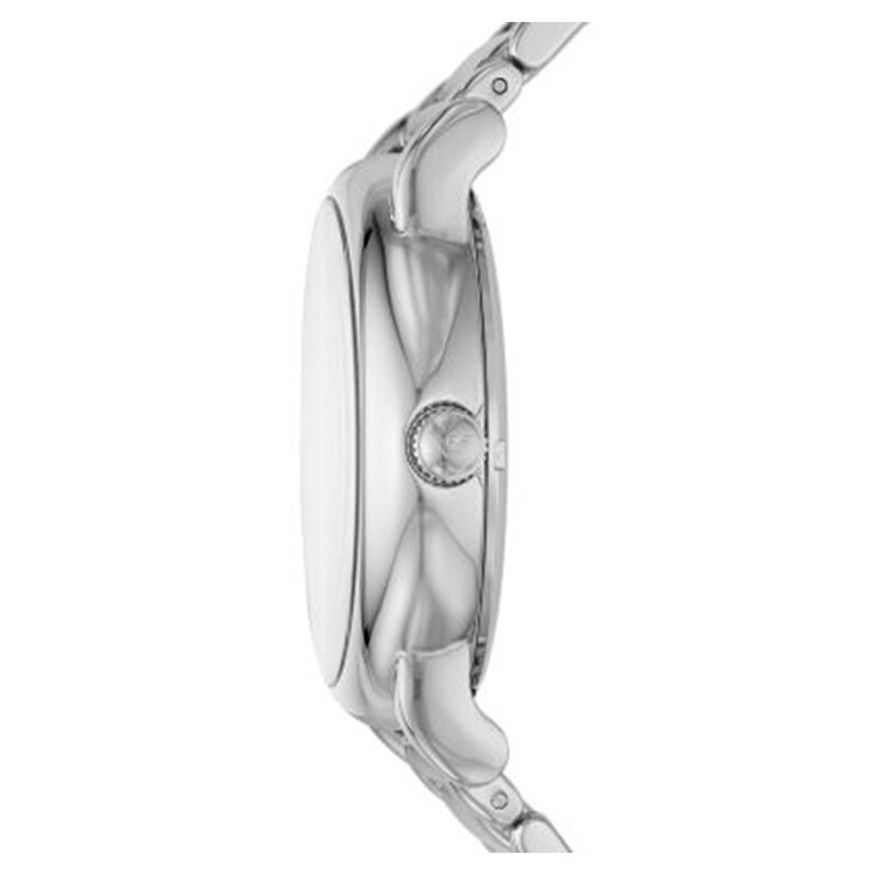 阿玛尼(EmporioArmani)手表 钢制带镂空机械表 商务时尚防水休闲男士腕表 AR60006