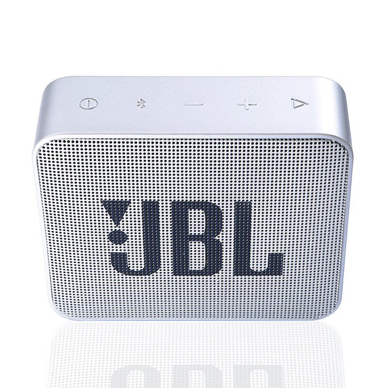 JBL GO2 音樂金磚二代 便攜式藍牙音箱+低音炮 戶外音箱 迷你小音響 可免提通話 防水設計 啞光灰