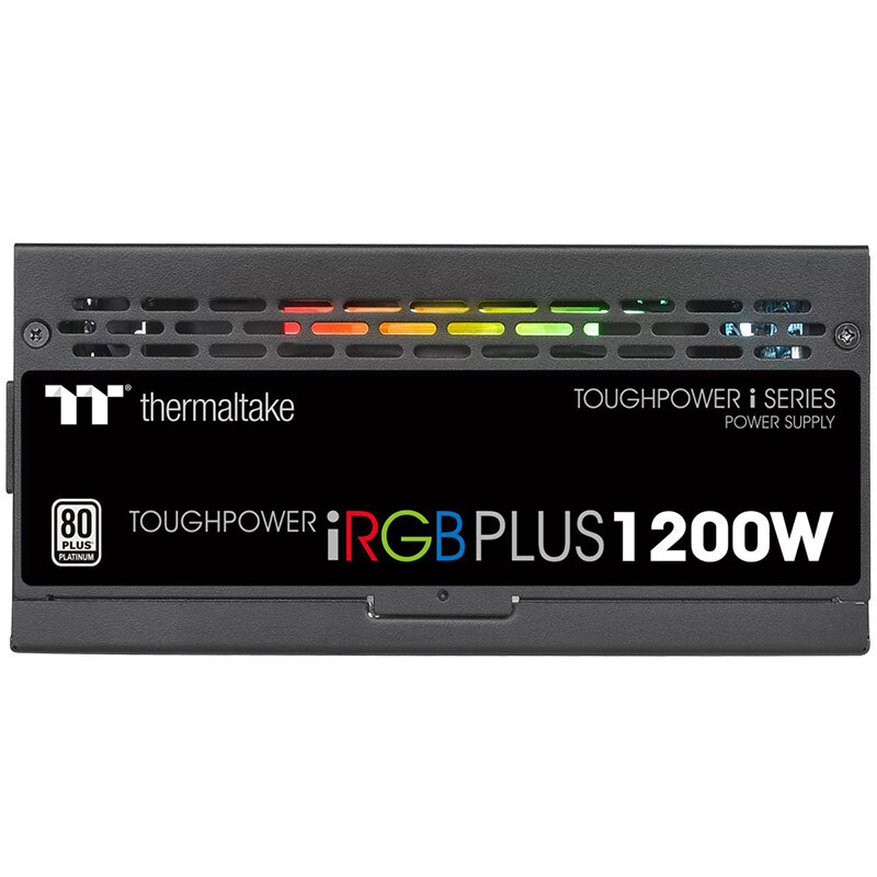 Tt（Thermaltake）额定1200W TPI RGB PLUS 1200台式机电脑主机机箱电源（白金认证/全模/日系电容/十年质保)