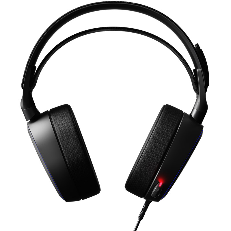 赛睿 (SteelSeries) Arctis 寒冰Pro 黑色 RGB灯光 超高响应频率 独立USB声卡 游戏耳机