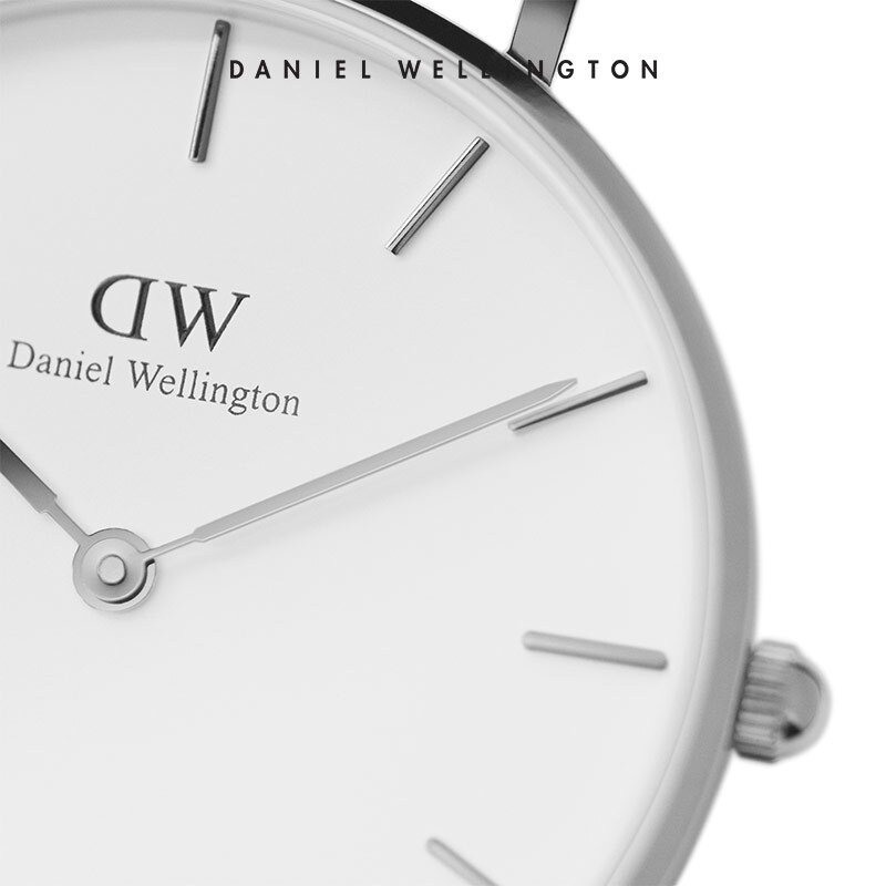 丹尼爾惠靈頓 DanielWellington DW手表女表金屬表帶28mm簡(jiǎn)約白盤(pán)歐美簡(jiǎn)約石英女士手表DW00100220