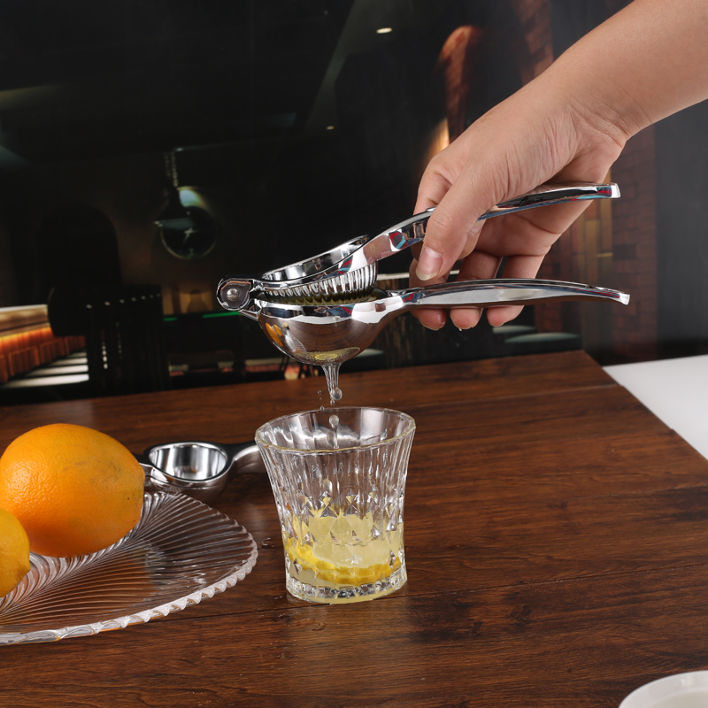 欧橡（OAK）手动榨汁机手动柠檬榨汁器 家用柠檬夹子锌合金水果橙汁榨汁神器橙汁榨汁器压汁器 柠檬夹子 C029