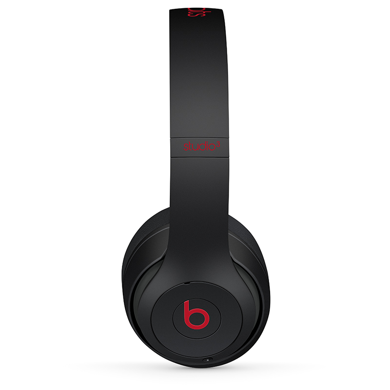 Beats Studio3 Wireless 录音师无线3 头戴式 蓝牙无线降噪耳机 游戏耳机 - 桀骜黑红
