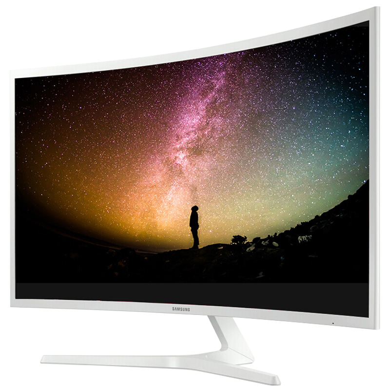 三星（SAMSUNG） 32电脑曲面显示器 台式hdmi液晶屏幕 电竞吃鸡31.5英寸C32F395