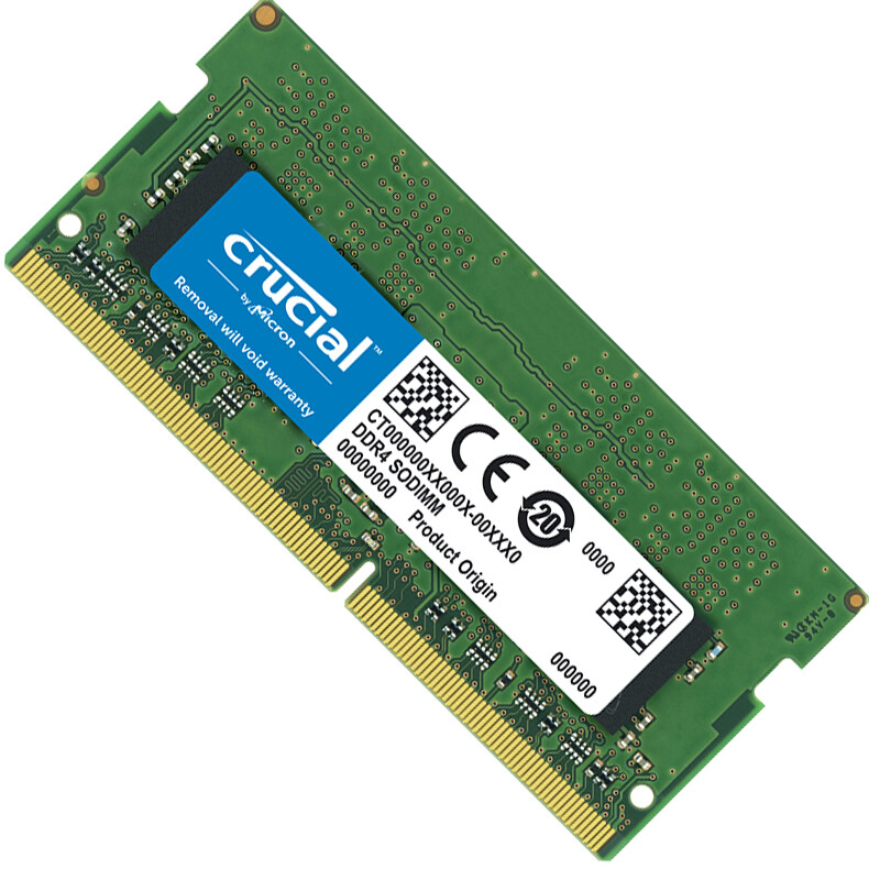 Crucial英睿达美光内存DDR4笔记本电脑8G/16G 2400/2666/3200内存条 DDR4 3200 16G 笔记本内存