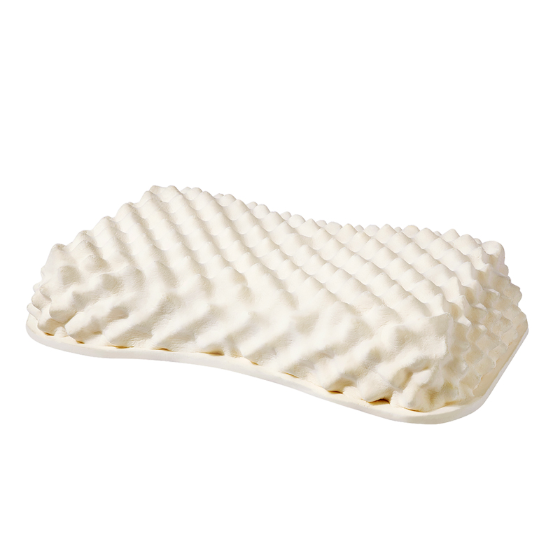 邓禄普Dunlopillo ECO蝶型按摩枕 斯里兰卡进口天然乳胶枕头 颗粒按摩 颈椎枕  天然乳胶含量96%