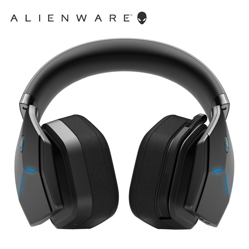 外星人（Alienware）AW988 游戏耳机 无线 有线 双模 7.1环绕音效 头戴式耳机 Alienware 黑色