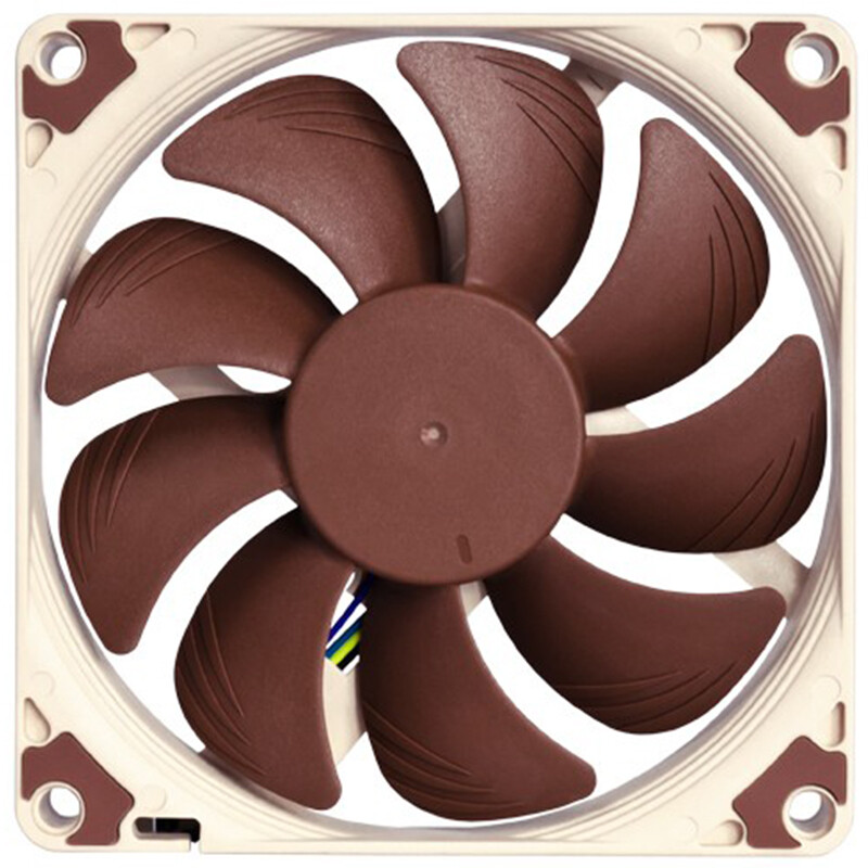 猫头鹰（NOCTUA）NF-A9x14 PWM 9cm风扇（SSO磁稳轴承/薄型CPU风扇/4针机箱风扇）