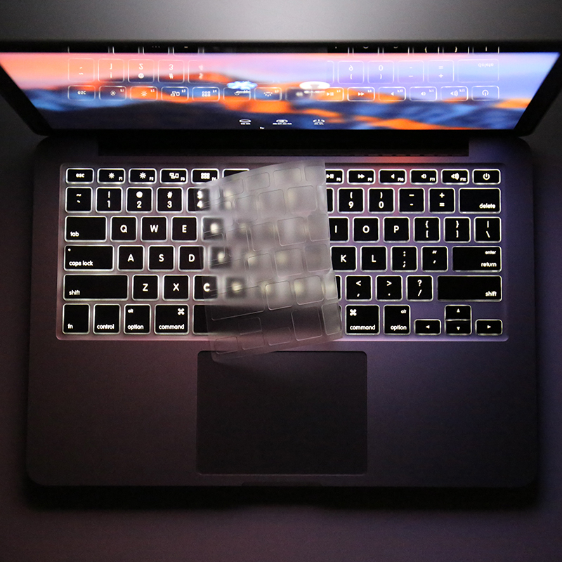 JRC 苹果MacBook Air13.3英寸老款笔记本电脑键盘膜 TPU隐形保护膜防水防尘(A1466/A1369)