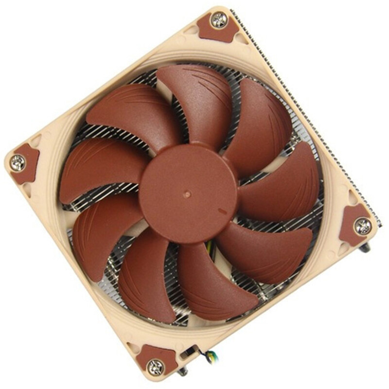 猫头鹰（NOCTUA）NH-L9i CPU散热器 （intel平台1155/1150/1156/1151/双热管/下压式/37mm ITX 薄款散热器）