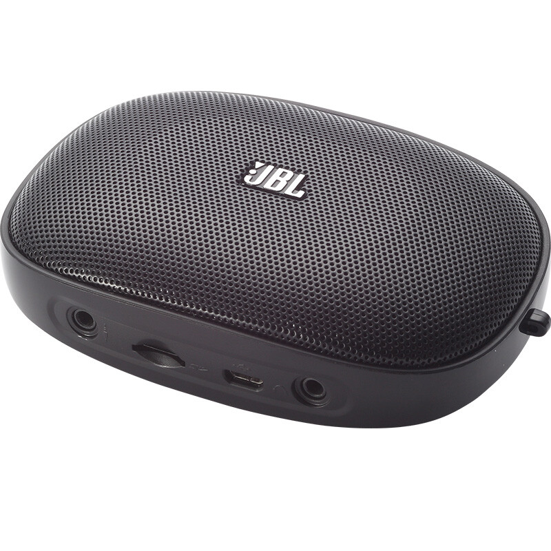 JBL SD-12 蓝牙插卡小音箱 便携迷你低音炮 MP3播放器 FM收音机音响 TF内存卡 学习戏曲故事英语 黑色