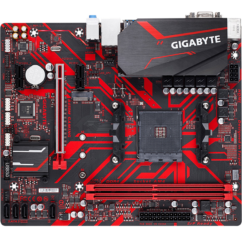 技嘉（GIGABYTE）B450M GAMING 主板 (AMD B450/Socket AM4)